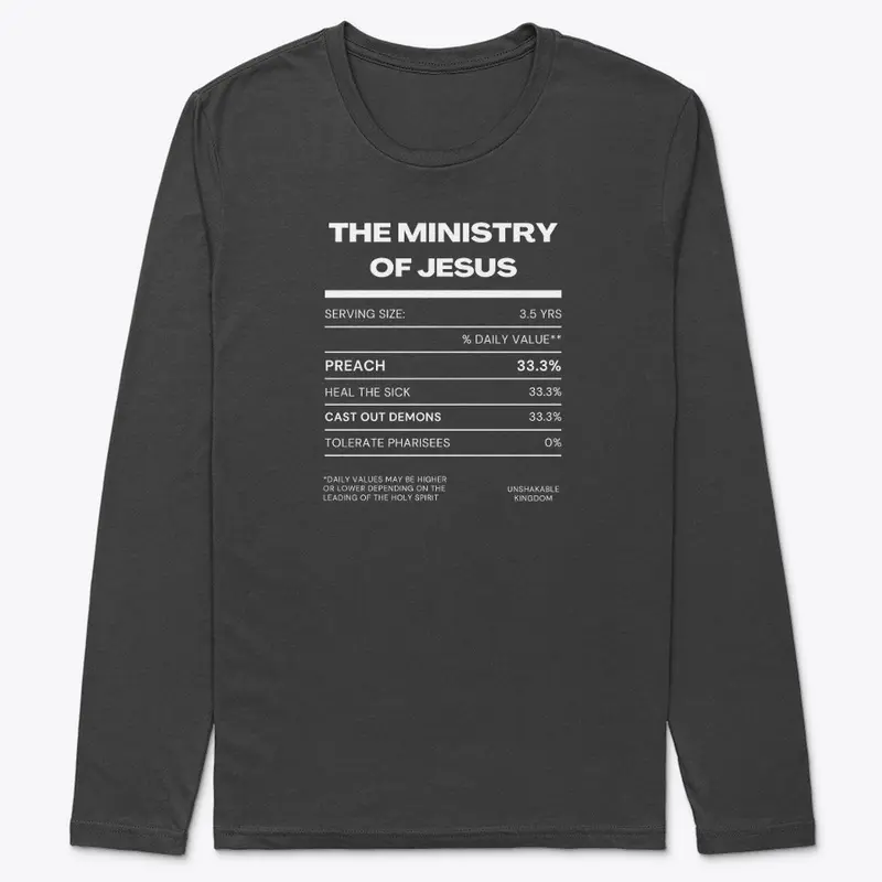 THE MINISTRY OF JESUS