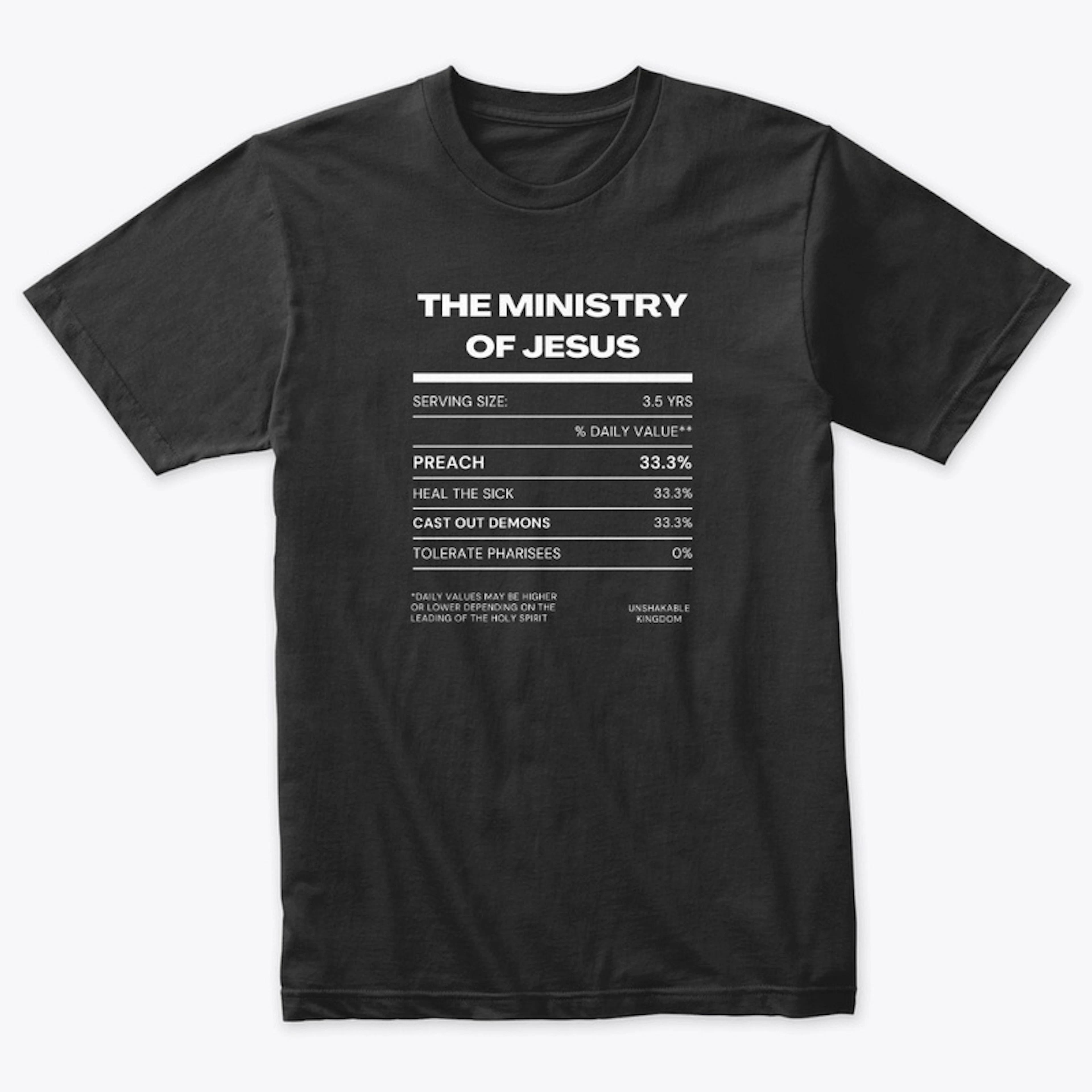THE MINISTRY OF JESUS