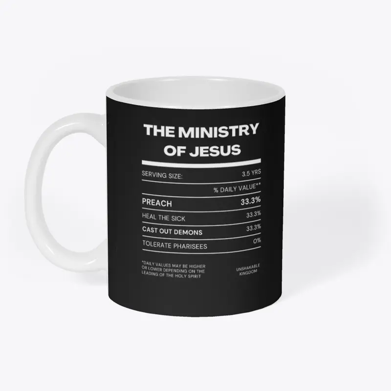 THE MINISTRY OF JESUS