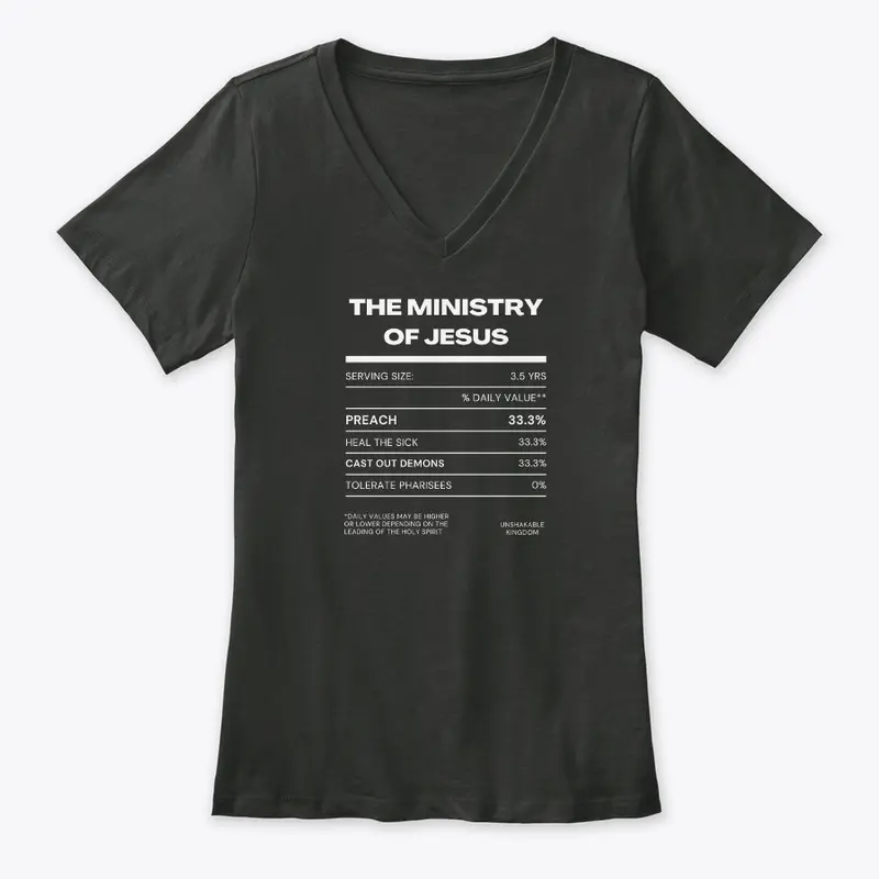 THE MINISTRY OF JESUS