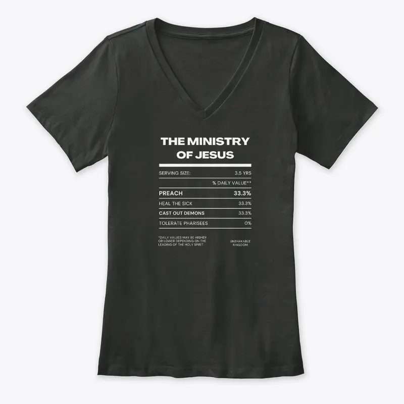 THE MINISTRY OF JESUS