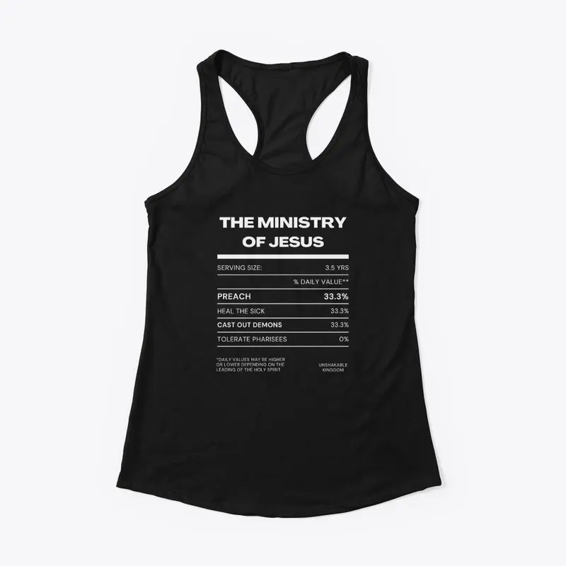 THE MINISTRY OF JESUS